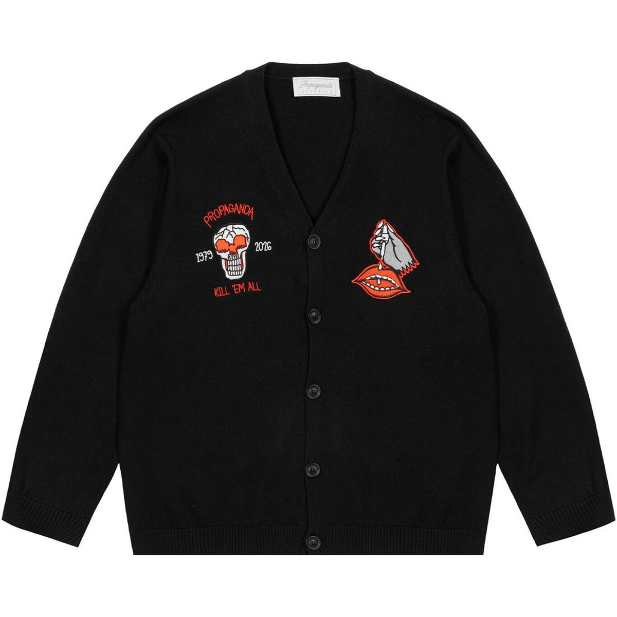 Cardigan Uomo Propaganda - Cardigan Semboy - Nero