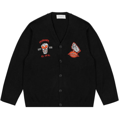 Cardigan Uomo Propaganda - Cardigan Semboy - Nero