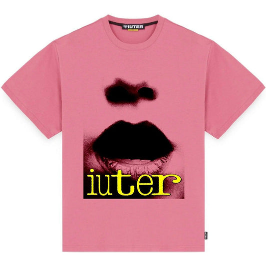 T-shirt Uomo Iuter - Lips Tee - Rosa