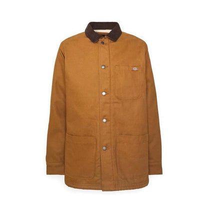 Giubbini Uomo Dickies - Dickies Duck Canvas Chore Coat - Marrone