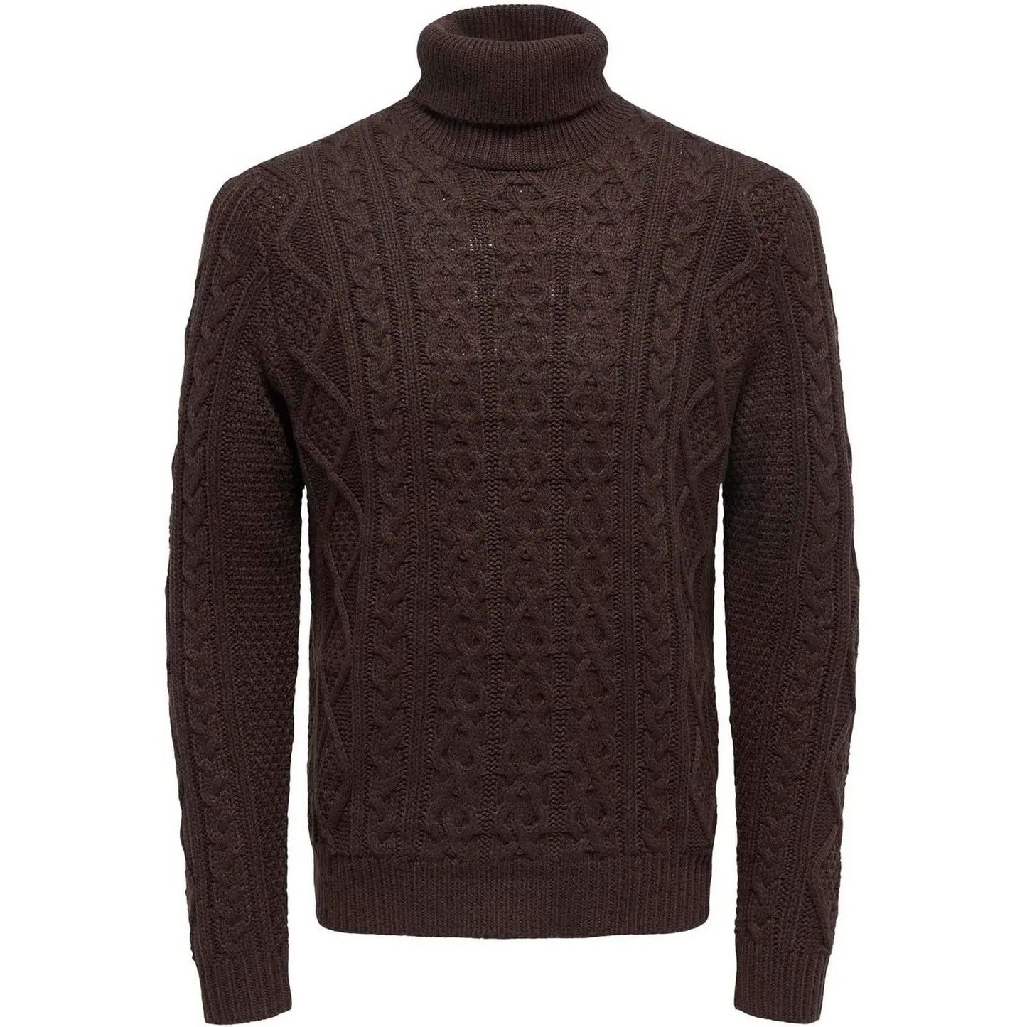 Maglioni Uomo Only & Sons - Onsrigge Reg 3 Cable Roll Neck Knit - Multicolore