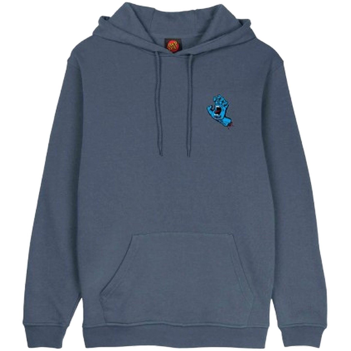 Felpe con cappuccio Ragazzo Santa Cruz - Screaming Hand Chest Hood - Grigio