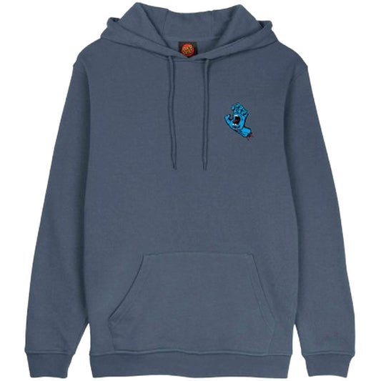 Felpe con cappuccio Ragazzo Santa Cruz - Screaming Hand Chest Hood - Grigio