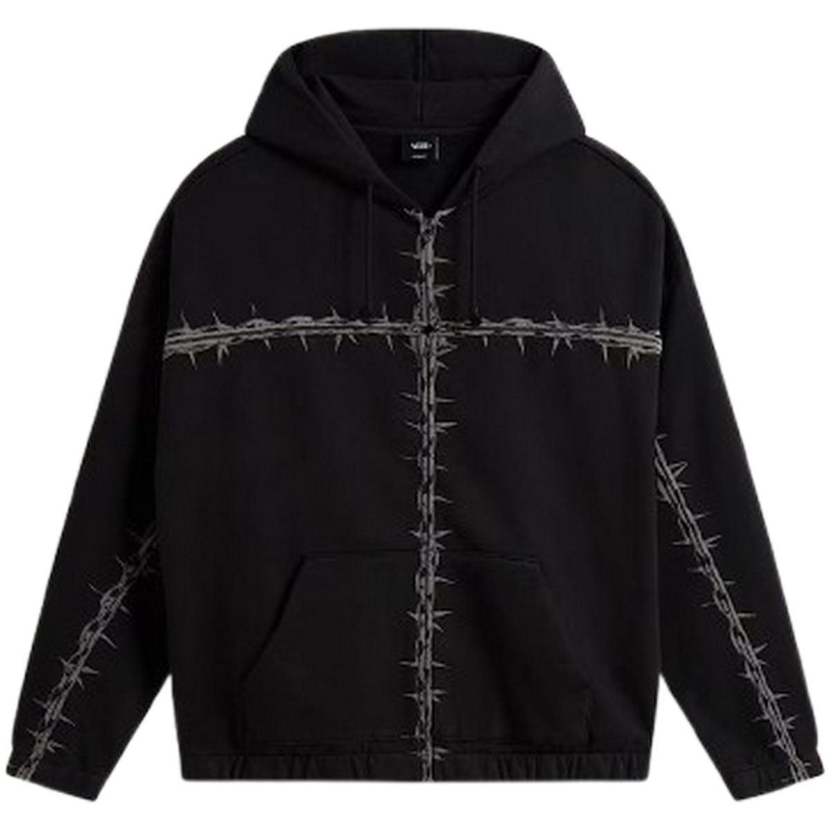 Felpe con cappuccio Uomo Vans - A.o.d. T Zipped Hoodie - Nero