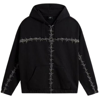 Felpe con cappuccio Uomo Vans - A.o.d. T Zipped Hoodie - Nero