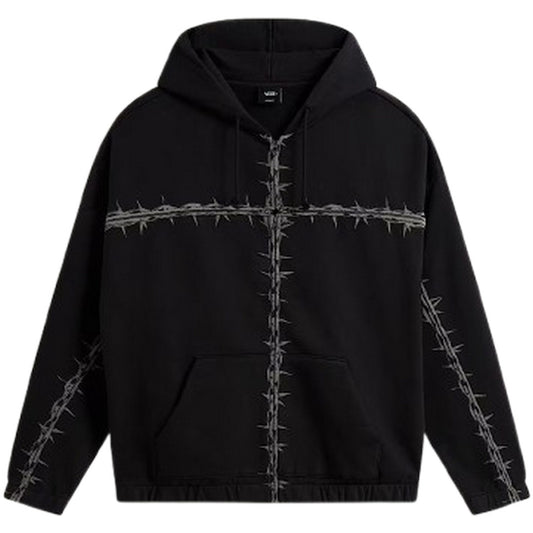 Felpe con cappuccio Uomo Vans - A.o.d. T Zipped Hoodie - Nero