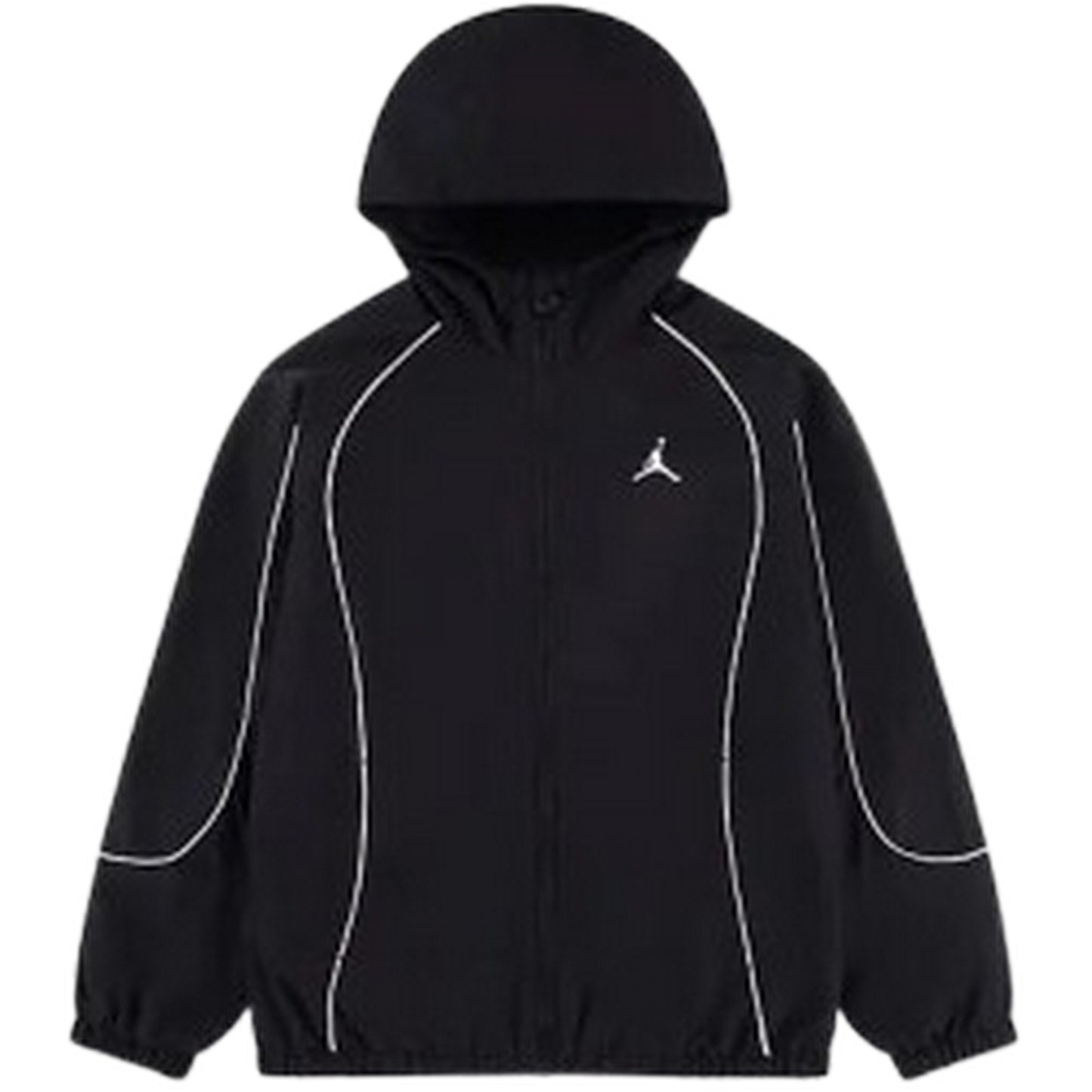 Giubbini Bambini Unisex Jordan - Jdb Color Block Windjkt - Nero