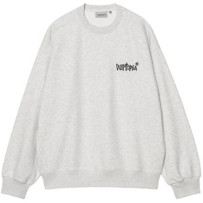 Maglie a manica lunga Uomo Carhartt Wip - Wiptopia Sweat - Grigio