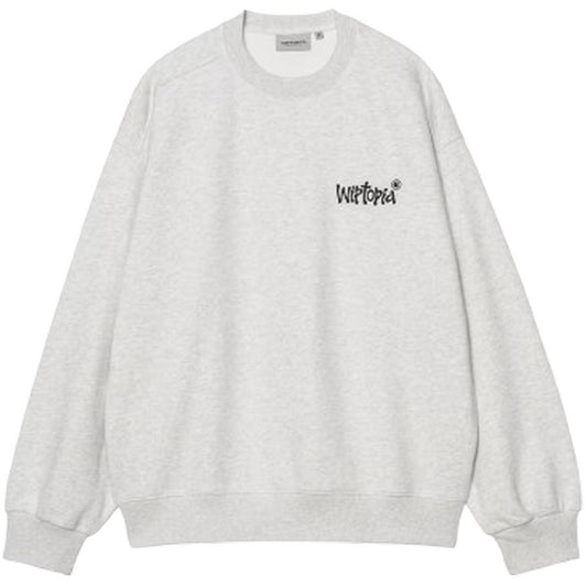Maglie a manica lunga Uomo Carhartt Wip - Wiptopia Sweat - Grigio