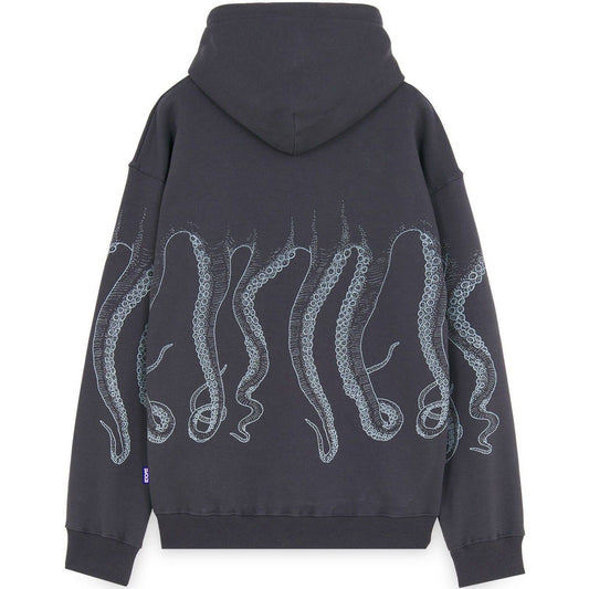 Felpe con cappuccio Uomo Octopus - Octopus Outline Hoodie - Grigio