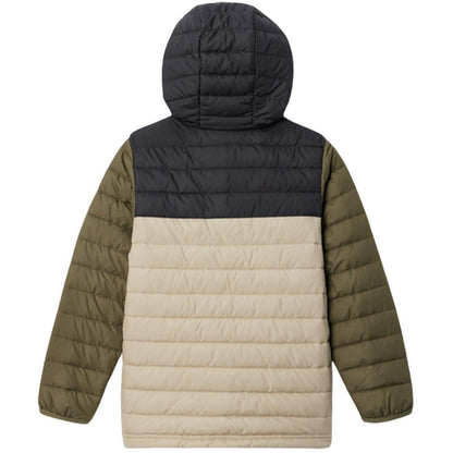 Giacche Ragazzo Columbia - Powder Lite™ Boys Hooded Jacket - Marrone