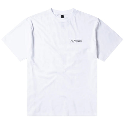 T-shirt Uomo NO PROBLEMO - Eau De Problemo SS Tee - Bianco