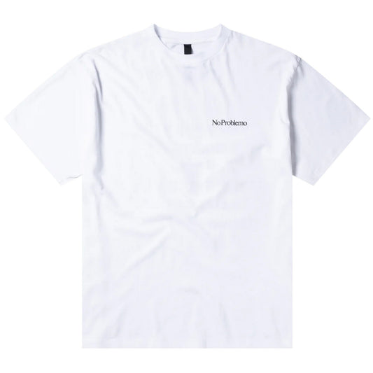 T-shirt Uomo NO PROBLEMO - Eau De Problemo SS Tee - Bianco