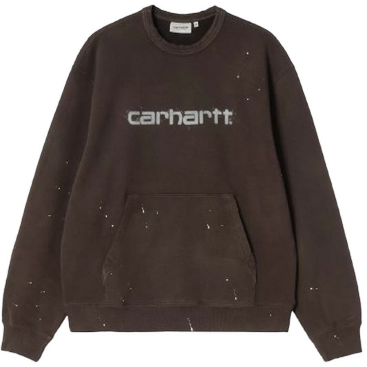 Felpe senza cappuccio Uomo Carhartt Wip - Painter Sweat - Marrone