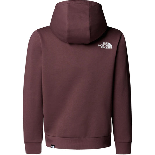 Sudaderas con capucha Chicos unisex The North Face - Teen Simple Dome Sudadera con capucha - Burdeos