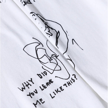 Maglie a manica lunga Uomo Polar - LS Tee The End - Bianco