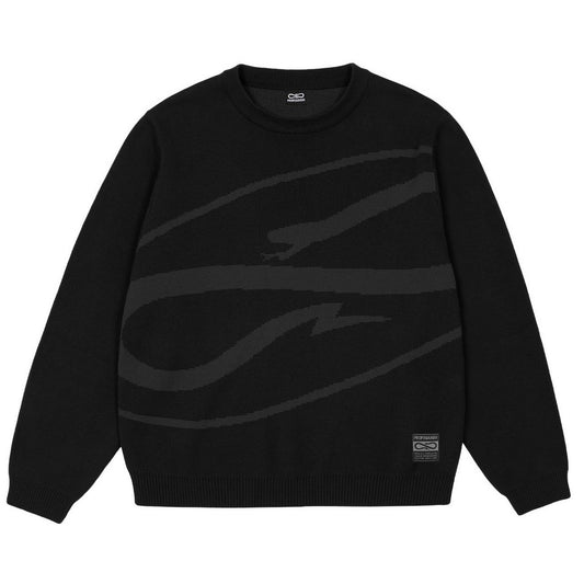 Maglioni Uomo Propaganda - Knitwear Logo Atom - Nero