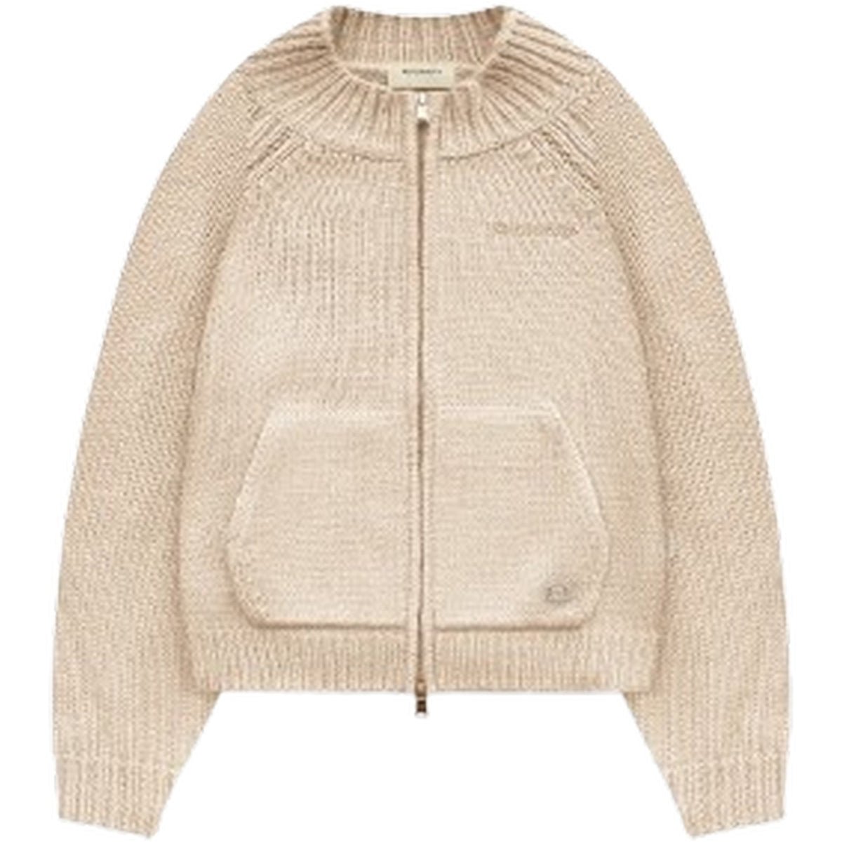 Maglie Uomo Reternity - Eclat Knit Zipper - Bianco