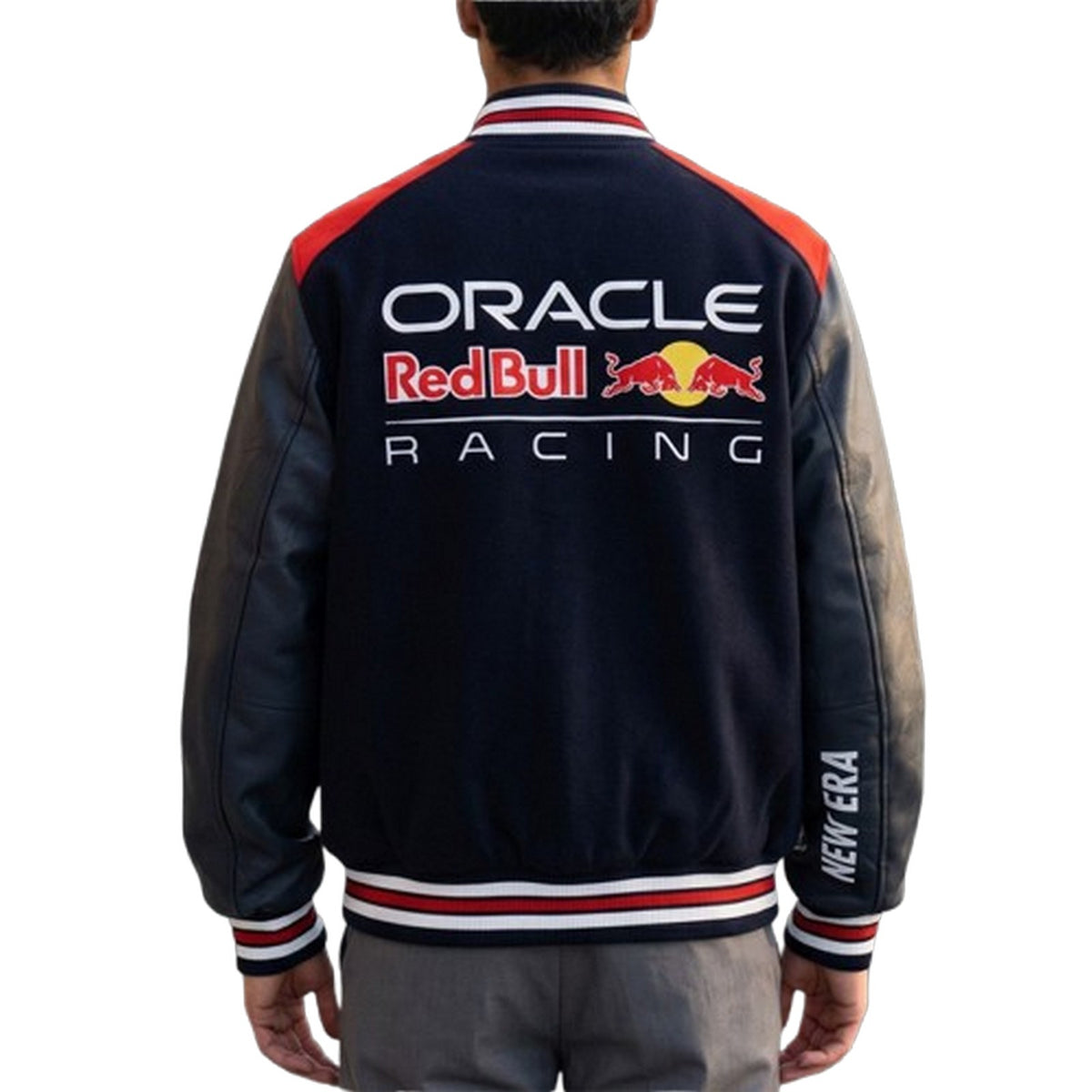 Giubbini Unisex New Era - Rb Wordmark Varsity Jckt - Nero