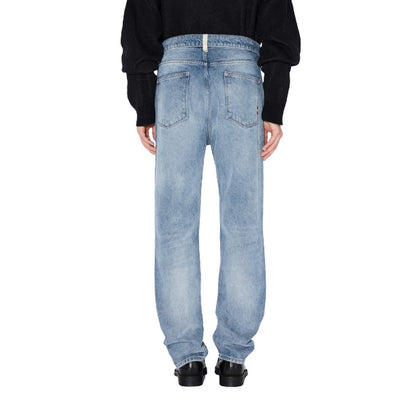 Jeans Uomo Amish - Jeremiah Straight - Blu