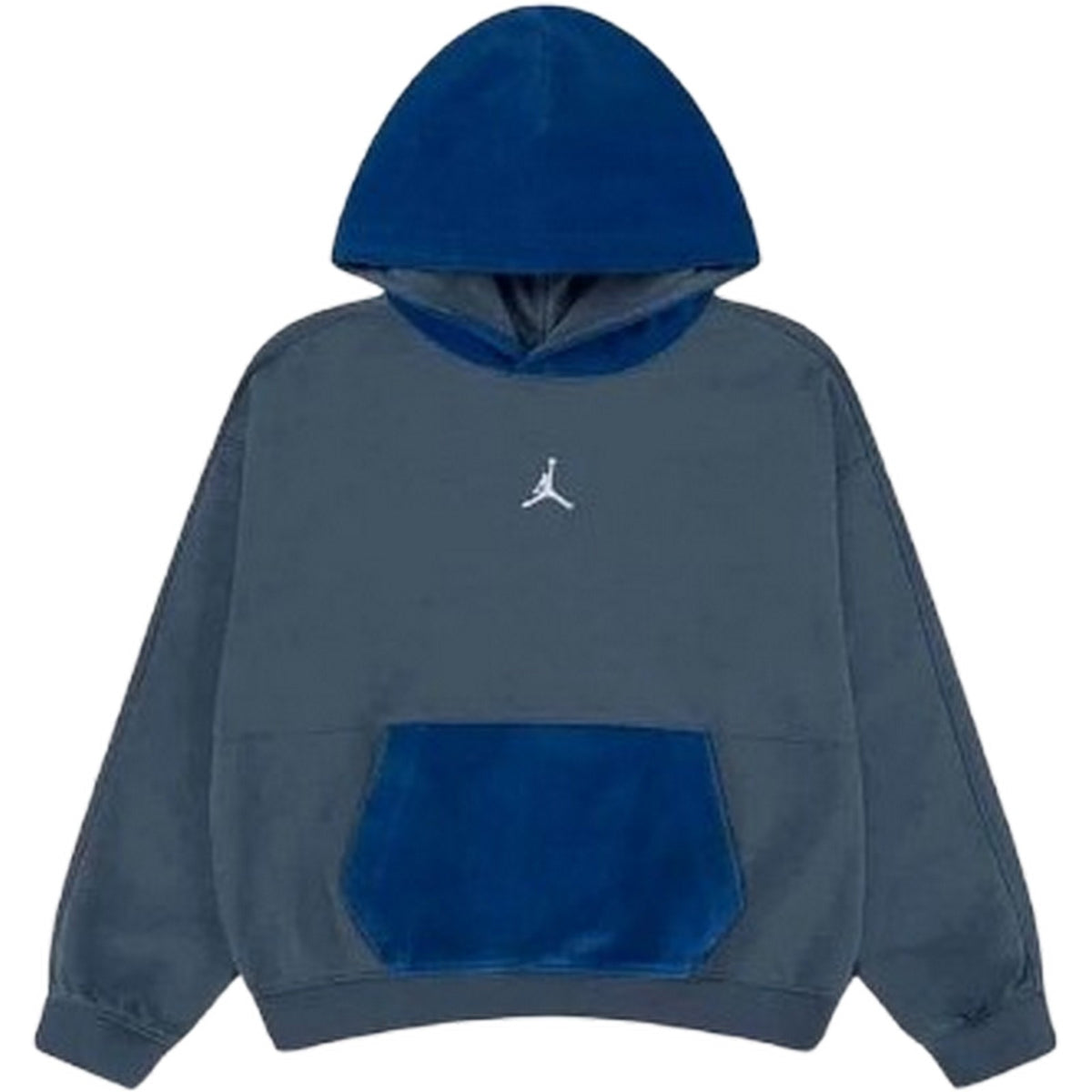 Felpe con cappuccio Ragazzi Unisex Jordan - Jdb Play Your Way Flc Crd Hood - Grigio