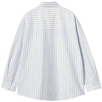 Camicie Donna Carhartt Wip - W' L/S Dowlen Shirt - Bianco