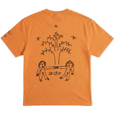 T-shirt Uomo Deceit - Deceit Garden Tee - Arancione