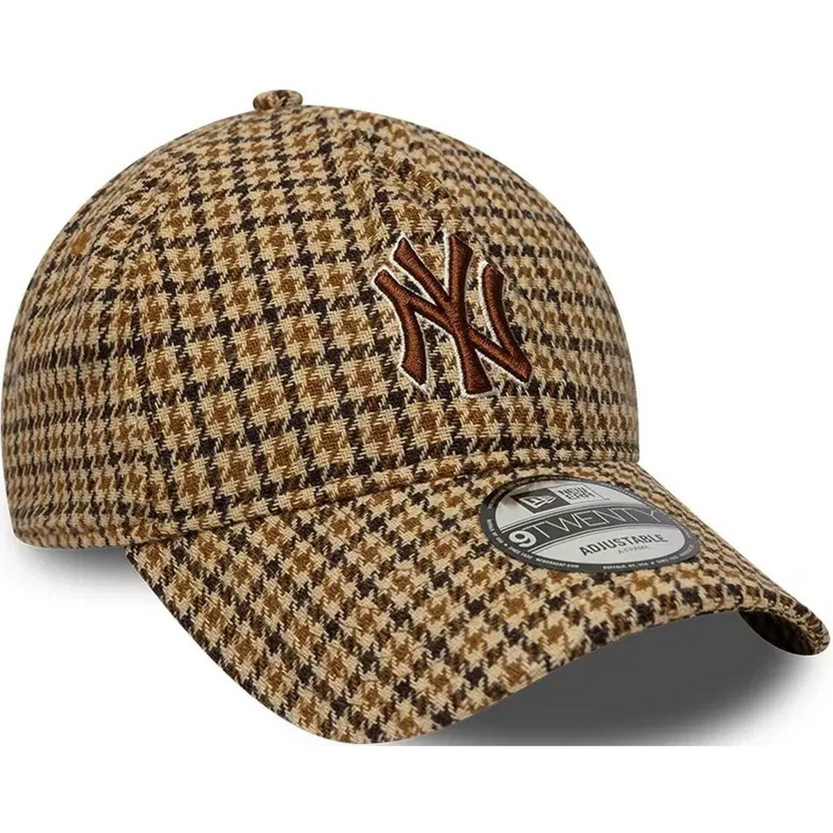 Cappellini da baseball Unisex New Era - Check 9Twenty Af - Marrone