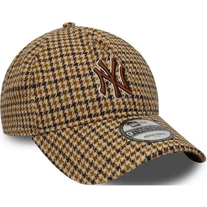 Cappellini da baseball Unisex New Era - Check 9Twenty Af - Marrone