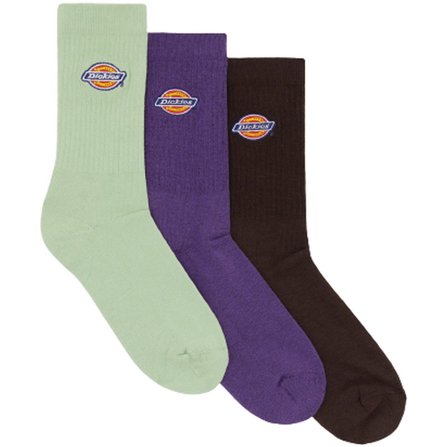 Calze sportive Uomo Dickies - Valley Grove Embroidered Sock - Multicolore