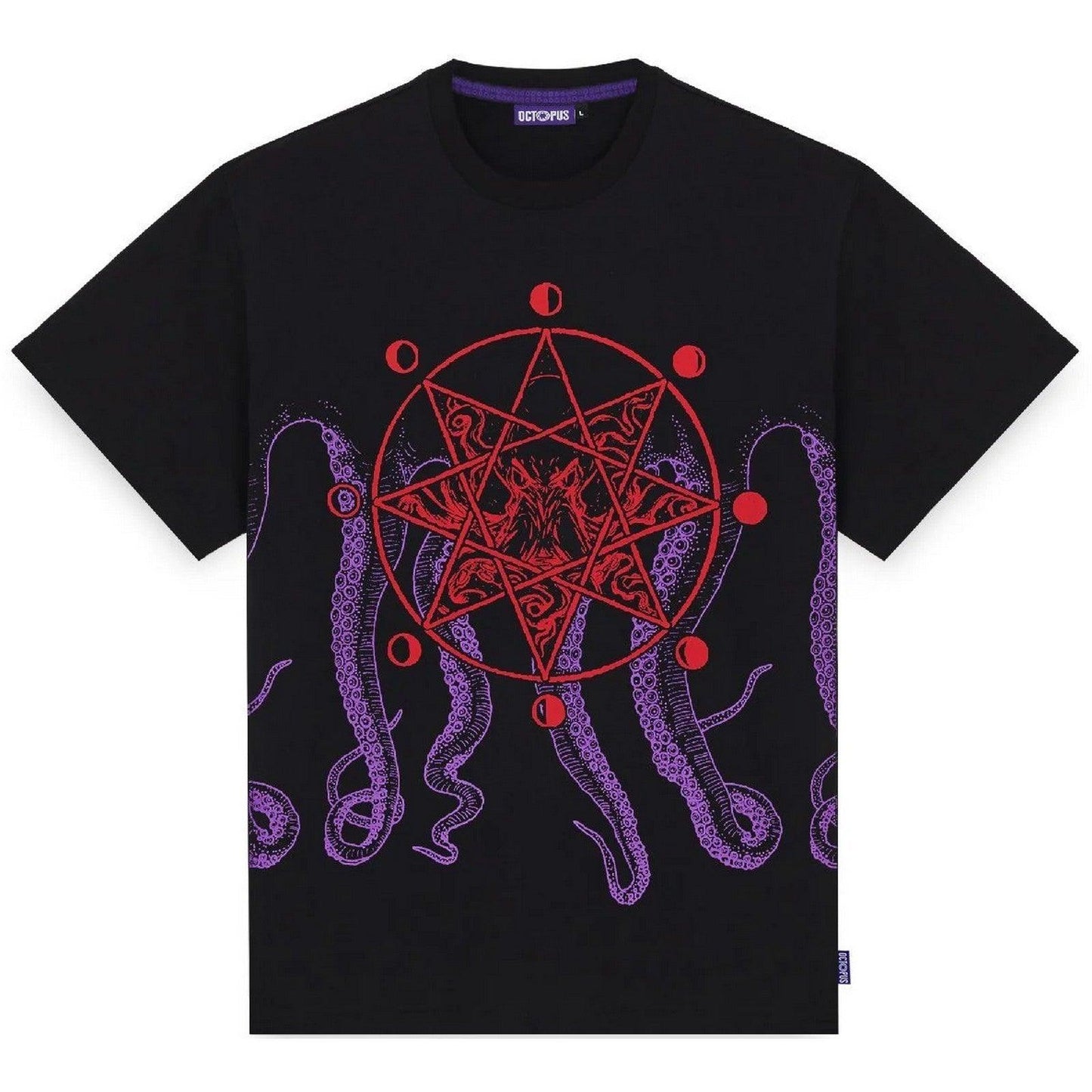 T-shirt Uomo Octopus - Octopus Beast Tee - Nero