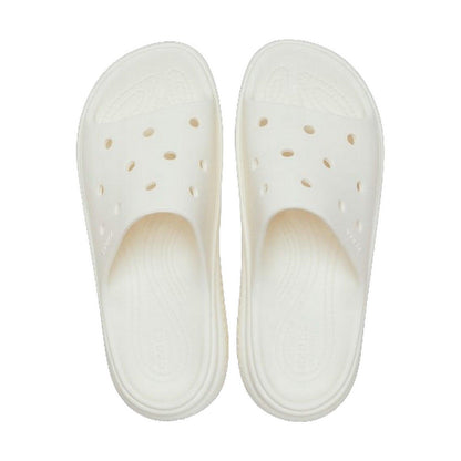 Zoccoli e sabot Unisex Crocs - Stomp Slide W - Bianco