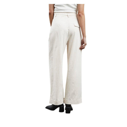 Pantaloni Donna Ichi - Ihyahya Pa Fl - Beige