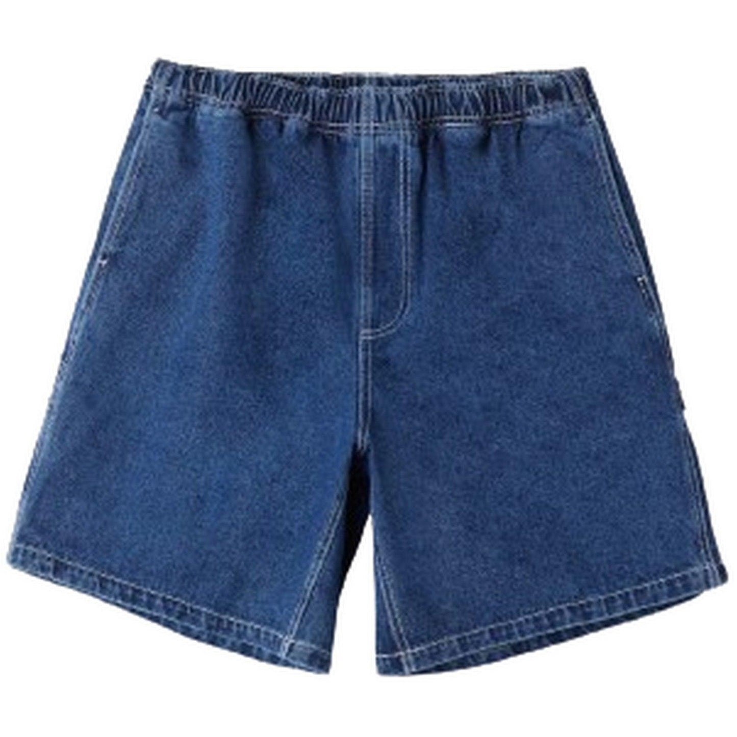 Pantaloncini Uomo Obey - Easy Denim Carpenter Short - Blu