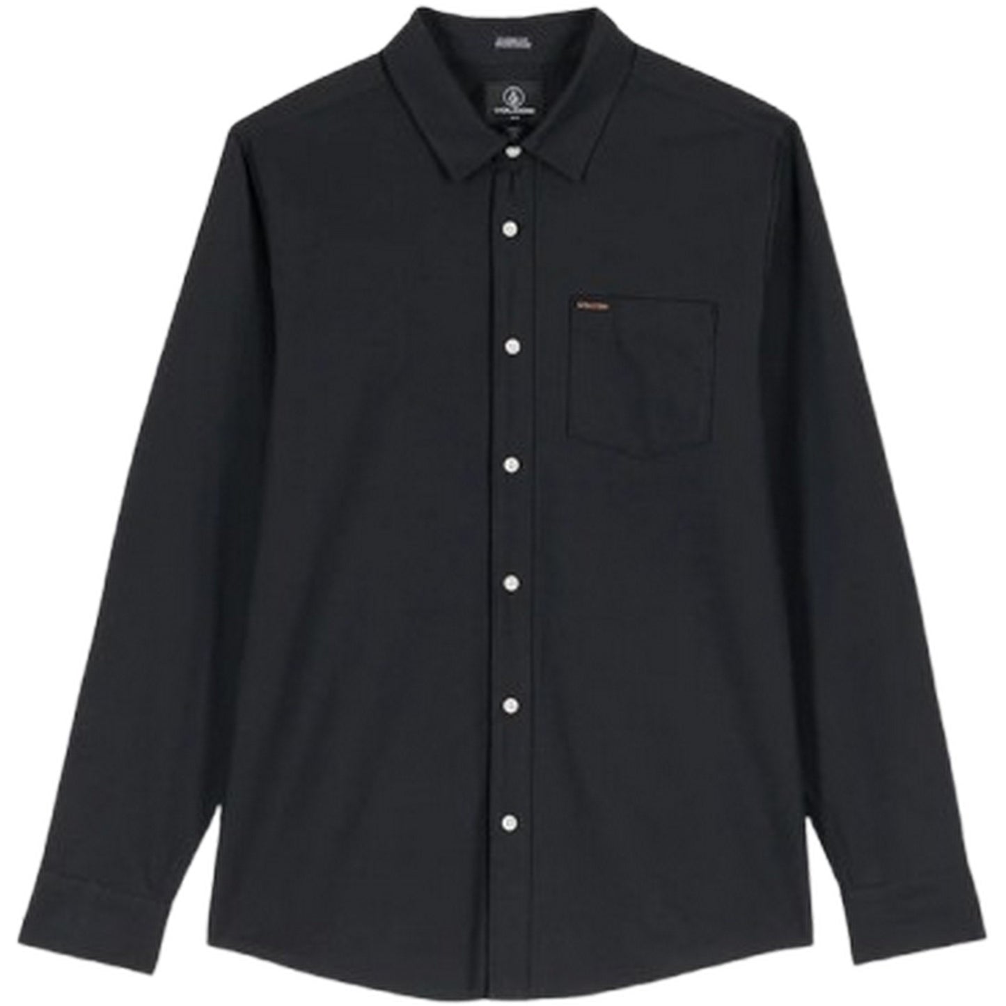 Camicie casual Uomo Volcom - Veeco Oxford Ls - Nero