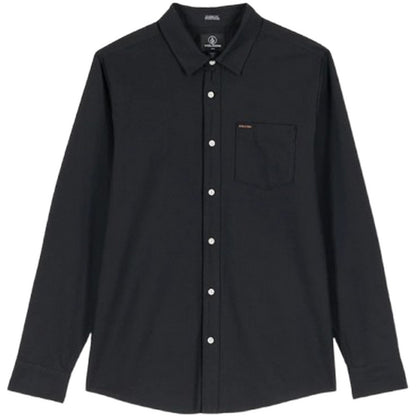 Camicie casual Uomo Volcom - Veeco Oxford Ls - Nero