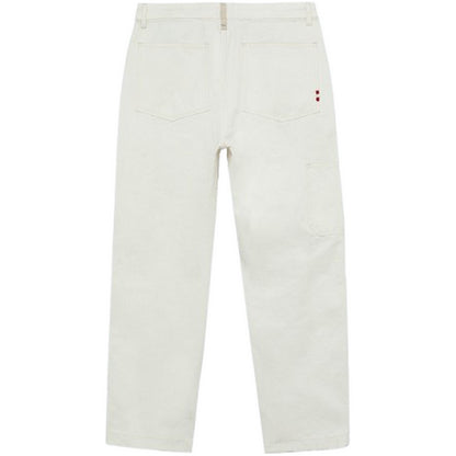 Pantaloni Uomo Amish - Super knee - Bianco