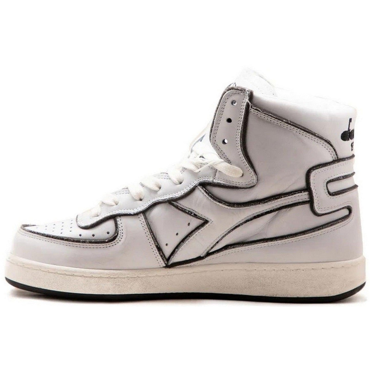 Sneaker Donna Diadora - Mi Basket Frame Used - Bianco