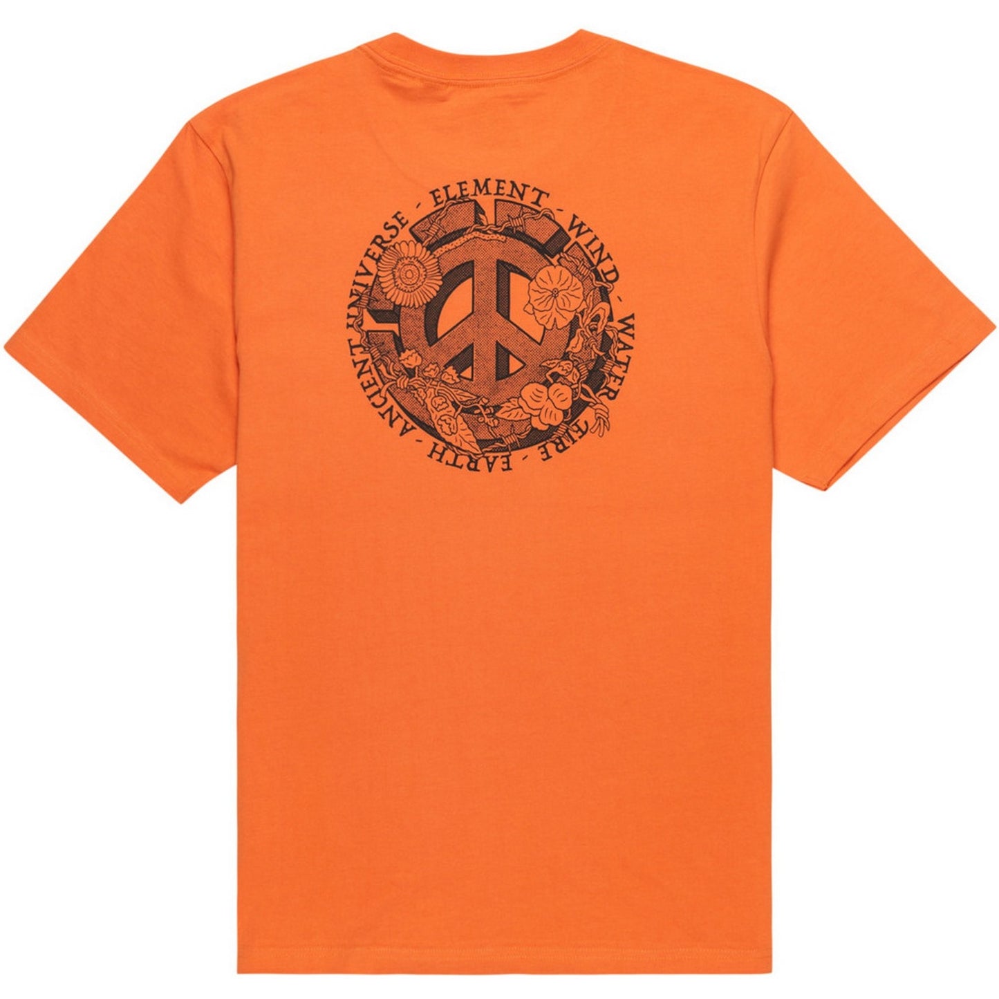 T-shirt Uomo Element - Ancient Universe Ss - Arancione