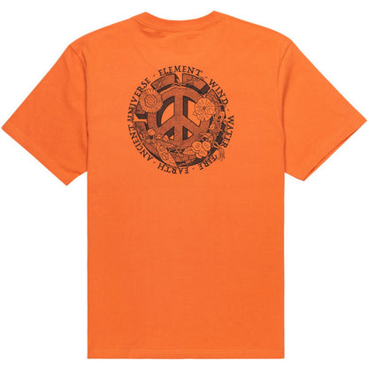 T-shirt Uomo Element - Ancient Universe Ss - Arancione