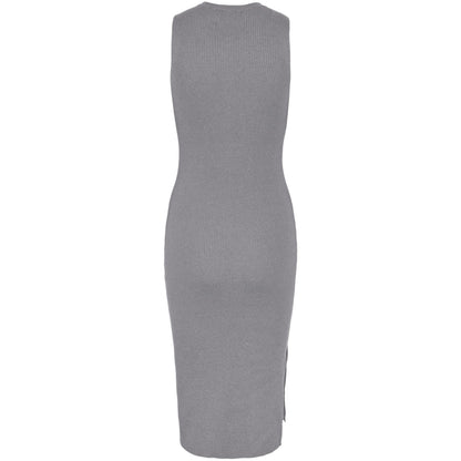 Vestiti casual Donna Pieces - Dress Fem Knit - Grigio