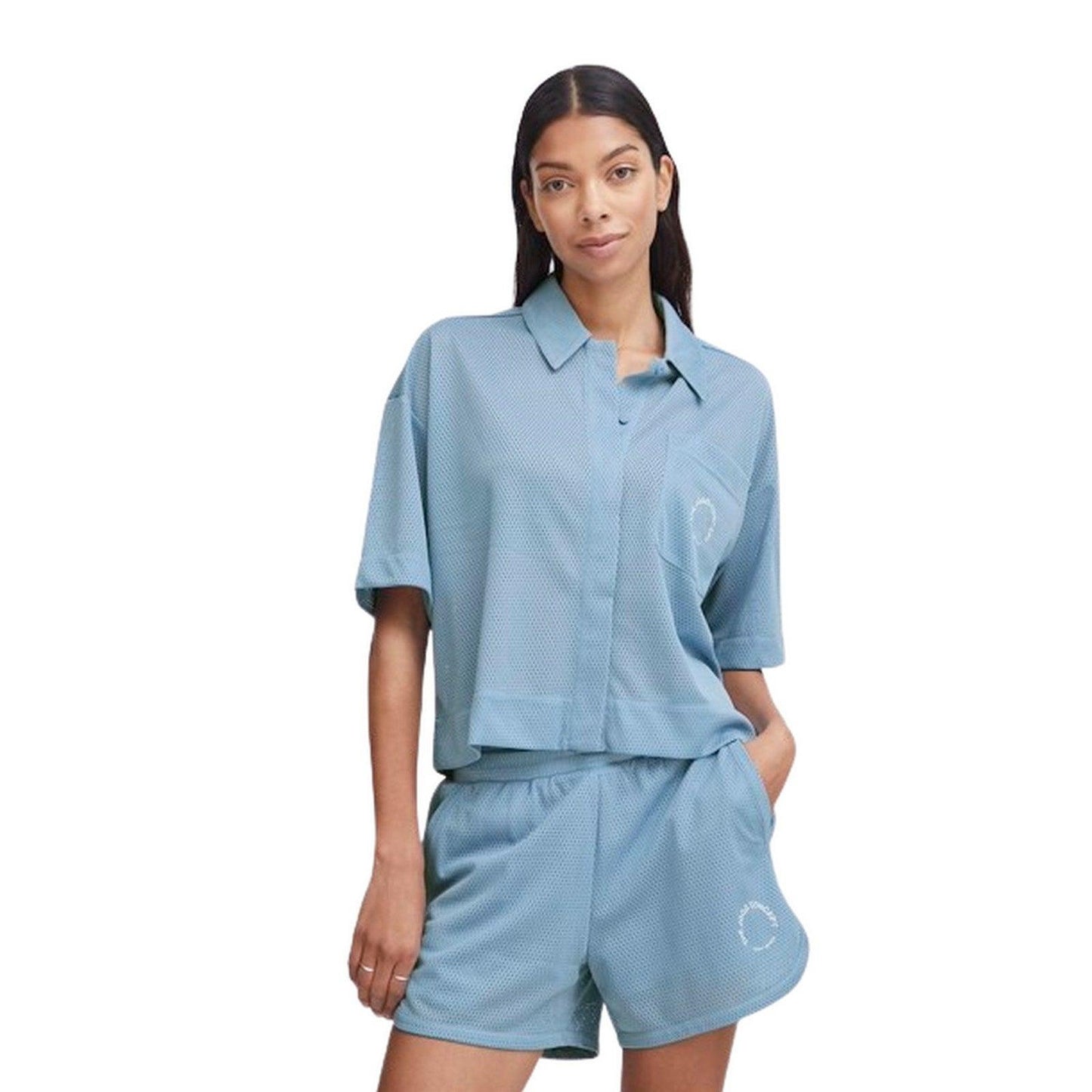 Bluse e camicie Donna The Jogg Concept - Jctalli Shirt - Blu