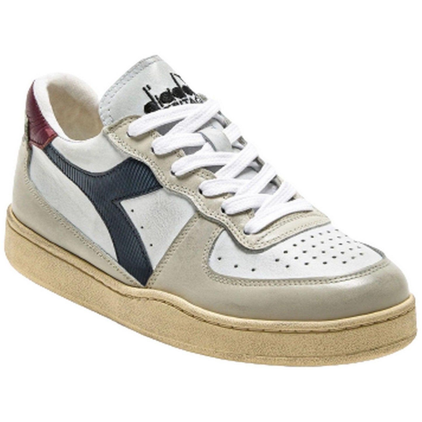 Sneaker Unisex Diadora - Mi Basket Low Used - Grigio