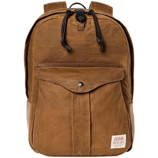 Zaini Casual Uomo Filson - Journeyman Backpack Oil Finish Tin Cloth - Marrone