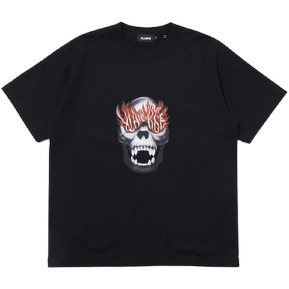 T-shirt Unisex XLarge - Skull In Flames S/S Tee - Nero