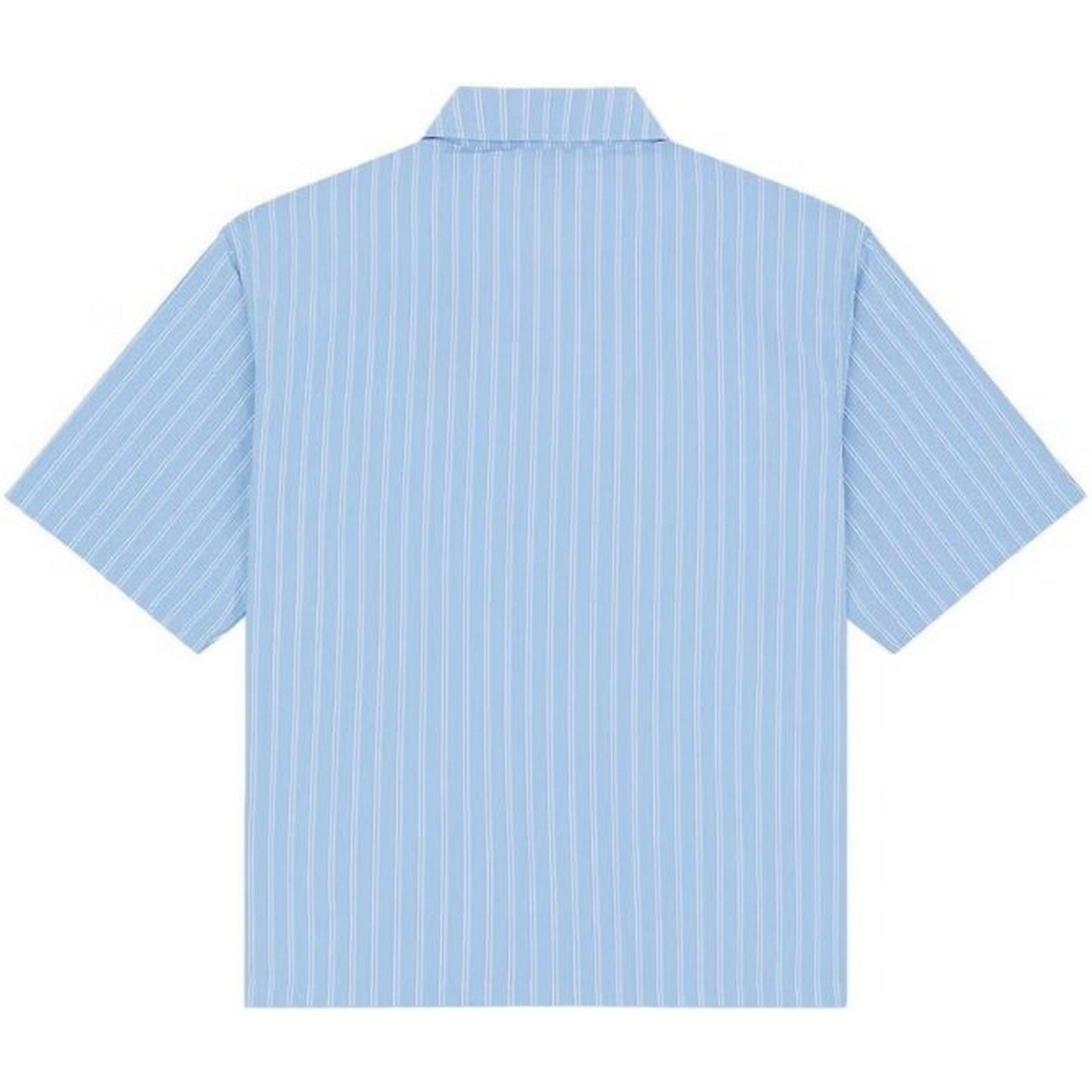 Camicie casual Uomo Dickies - Venedocia Stripe Shirt Ss - Celeste
