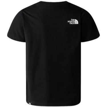 Camiseta The North Face - Camiseta Kids Teen S/S Simple Dome - Negro