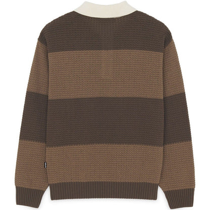 Polo a manica lunga Uomo Iuter - Souls Knit Polo - Marrone