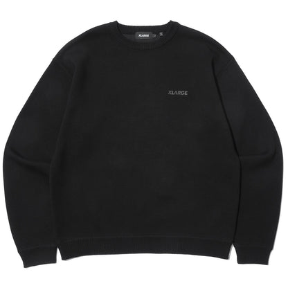 Felpe senza cappuccio Unisex XLarge - Backside Og Crewneck Knit - Nero