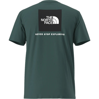 T-shirt Uomo The North Face - M Evolution Box Nse Regular Short Sleeve - Verde
